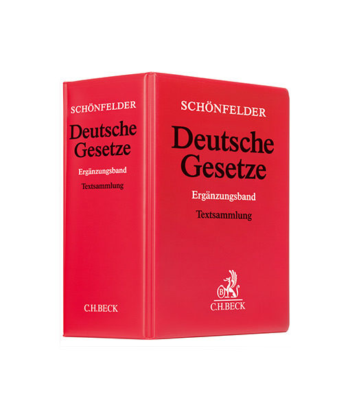 Schoenfelder Ergaenzungsband
