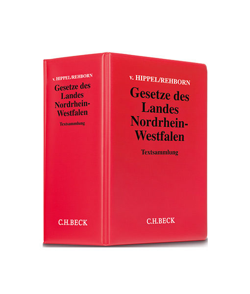 v. Hippel/Rehborn „Gesetze des Landes Nordrhein-Westfalen“ 125. Auflage