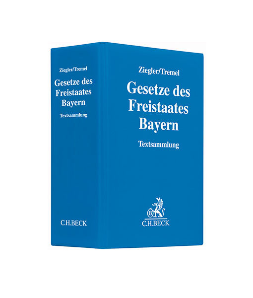 Ziegler/Tremel „Verwaltungsgesetze des Freistaates Bayern” 121. Auflage (Aktuelle Auflage - gebraucht)