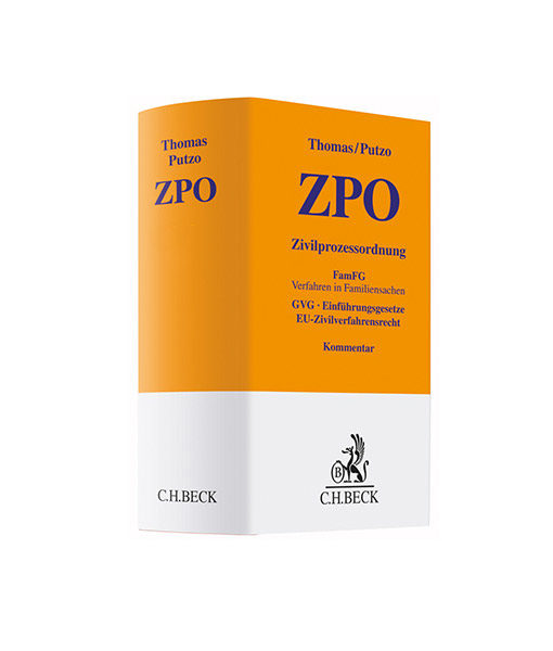 Thomas / Putzo Zivilprozessordnung: ZPO 37. Auflage - Aktuelle Auflage