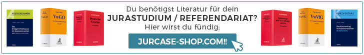 JurCase-Shop.com - Hier bekommst du deine Literatur für Jurastudium und Referendariat!