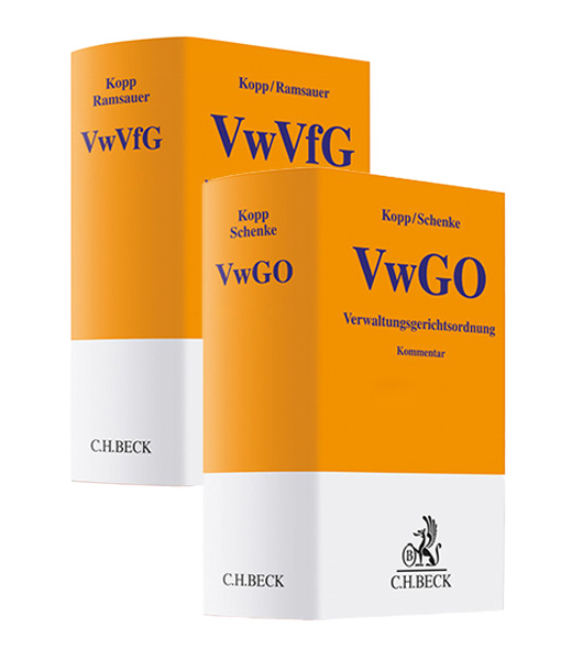Kopp Schenke VwGO kaufen Kopp Ramsauer VwVfG JurCase-Shop