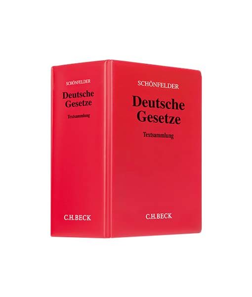 Schönfelder "Deutsche Gesetze" in der 173. Auflage