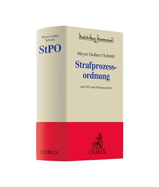 Meyer-Goßner-Schmitt-Strafprozessordnung-StPO-62-Auflage-2019_JurCase-Shop