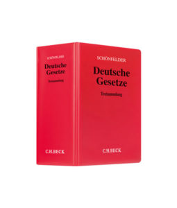 JurCase Shop Schönfelder Deutsche Gesetze 178. Auflage