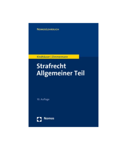 Kindhäuser Zimmermann Strafrecht Allgemeiner Teil