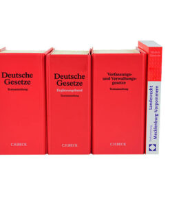 Lernpaket MECKLENBURG-VORPOMMERN: Habersack Deutsche Gesetze, Habersack Ergänzungsband, Sartorius, Landesrecht Mecklenburg-Vorpommern
