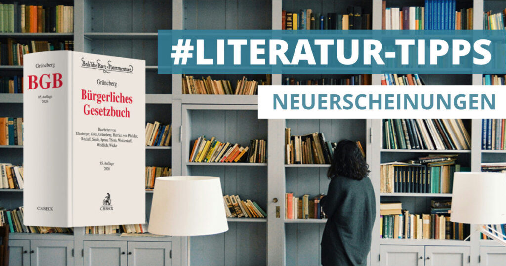 Grüneberg Bürgerliches Gesetzbuch BGB 85. Auflage 2026_FB