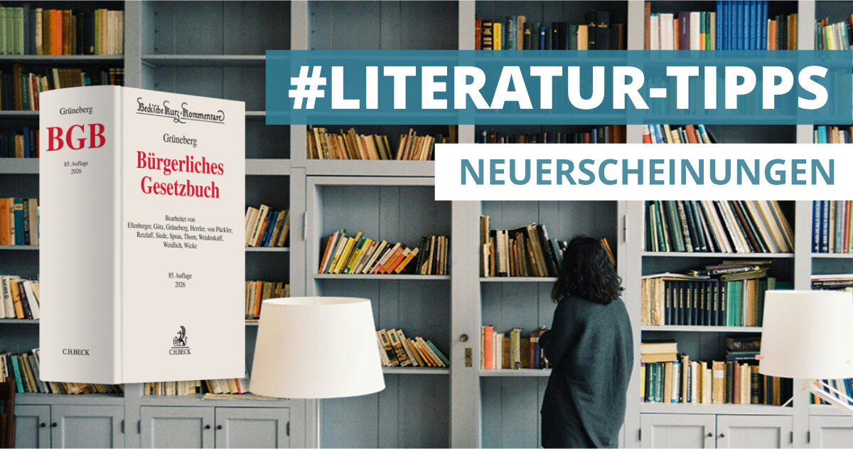 Grüneberg Bürgerliches Gesetzbuch BGB 85. Auflage 2026_FB