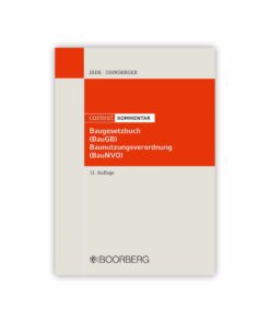 Jäde / Dirnberger - Baugesetzbuch (BauGB), Baunutzungsverordnung (BauNVO)